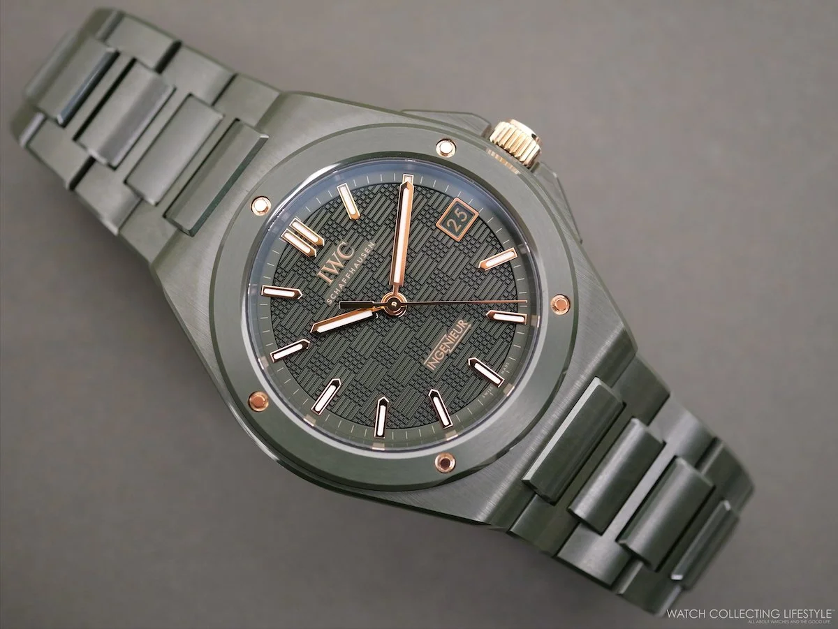 Introducing: IWC Ingenieur Automatic 42 in Dark Olive Green